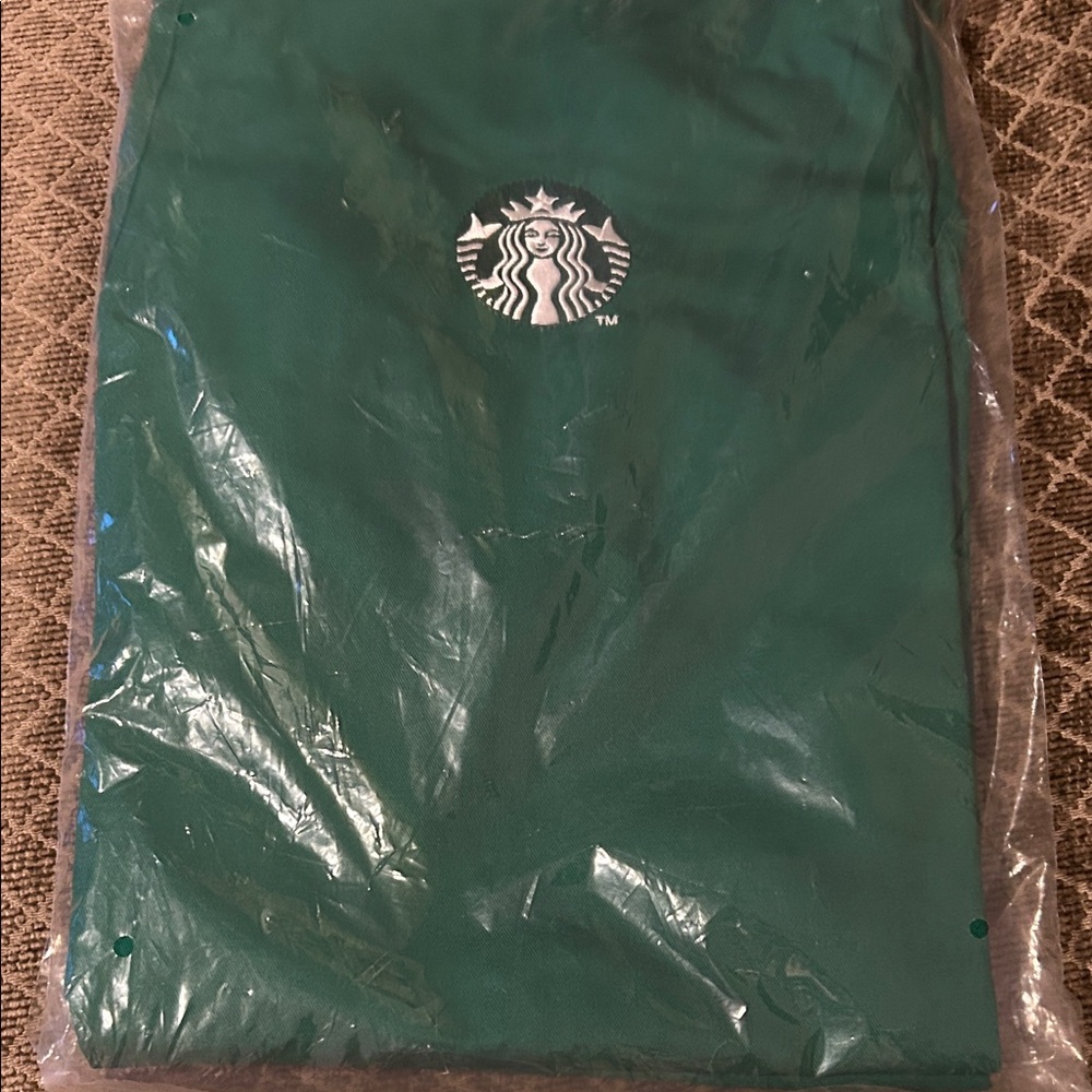 Starbucks Emerald Green Barista Apron 2 pack